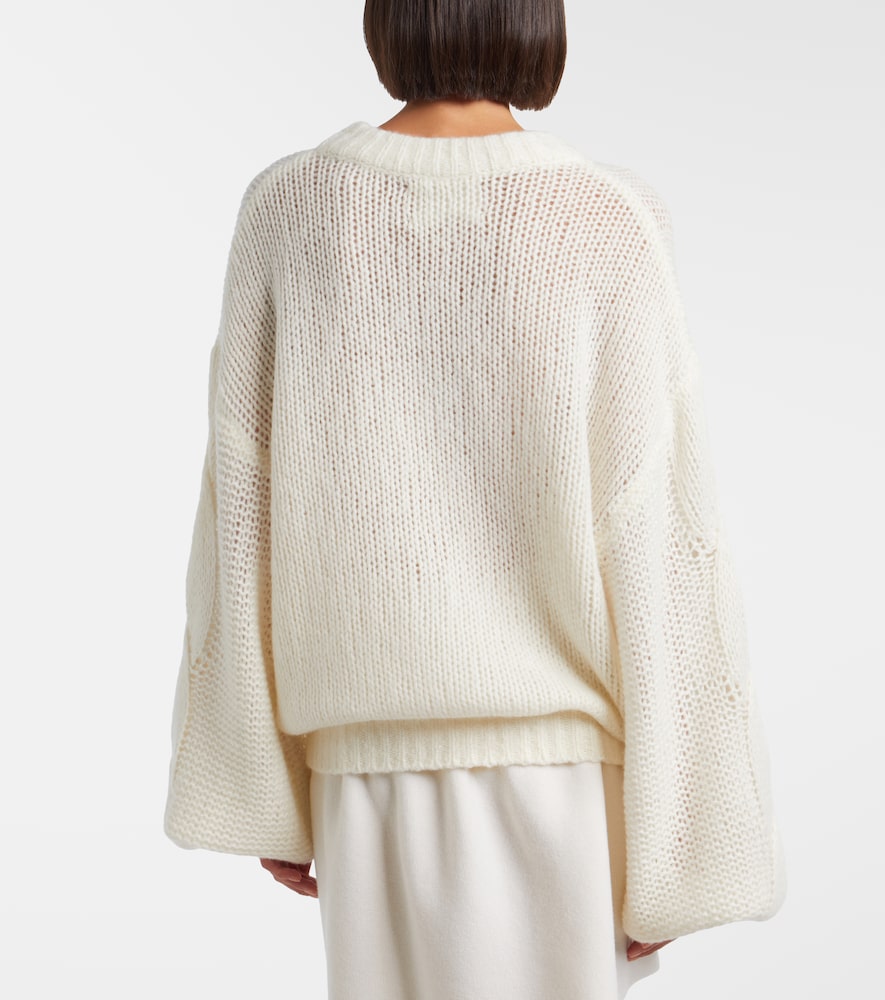 Runi Open-Knit Cashmere And Sweater