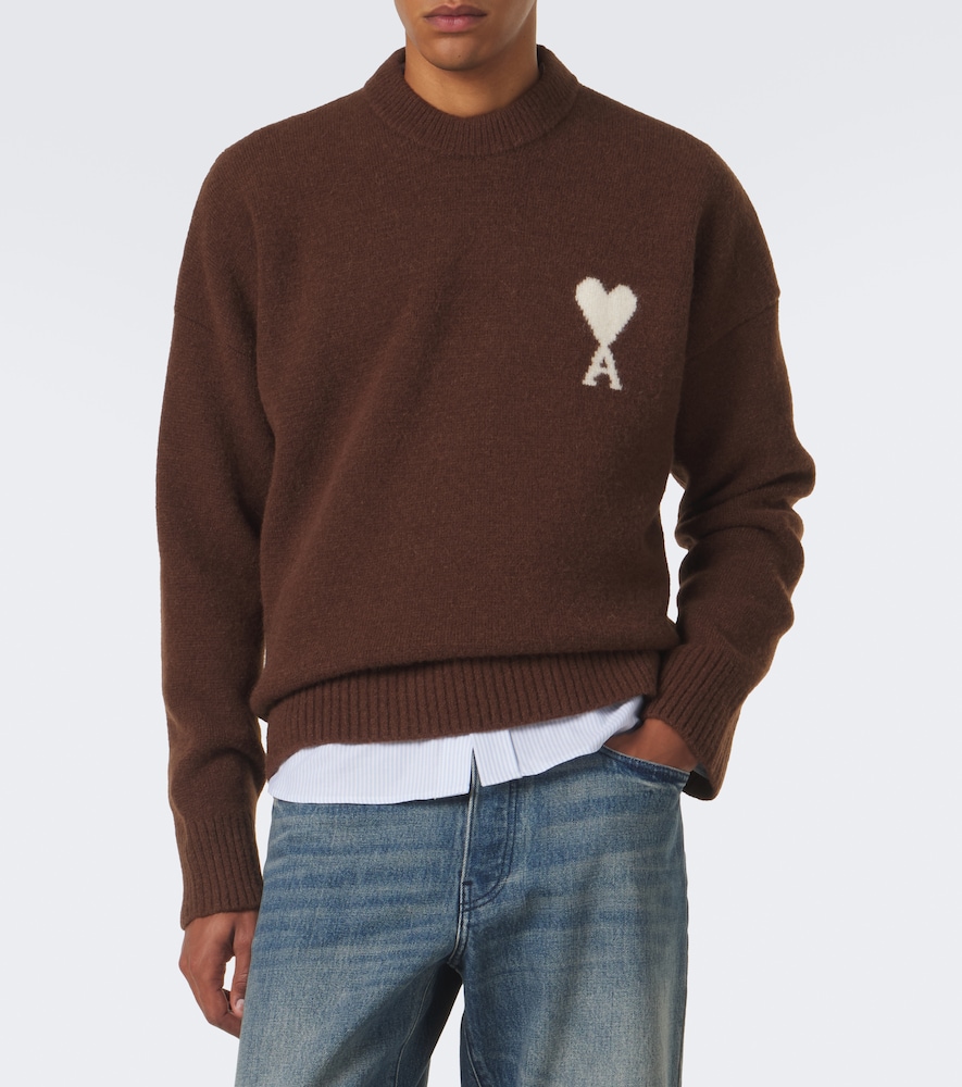 Ami De Coeur Alpaca And Wool-Blend Sweater