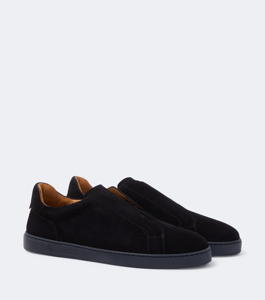 Magnanni Baskets Kona Slip en daim