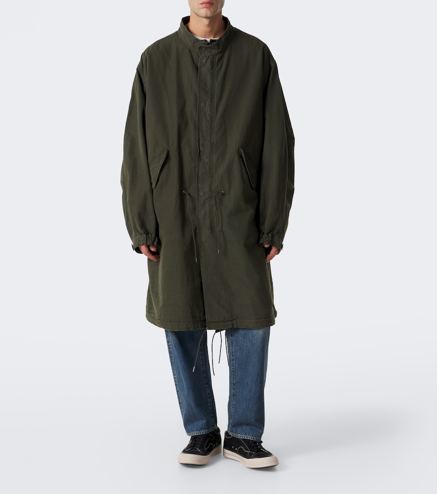 Wool And Cotton Parka
