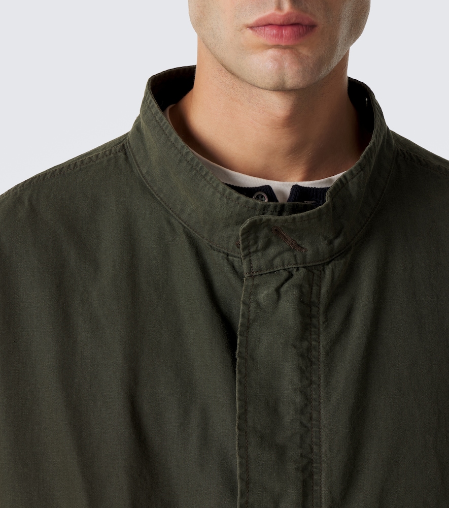 Wool And Cotton Parka