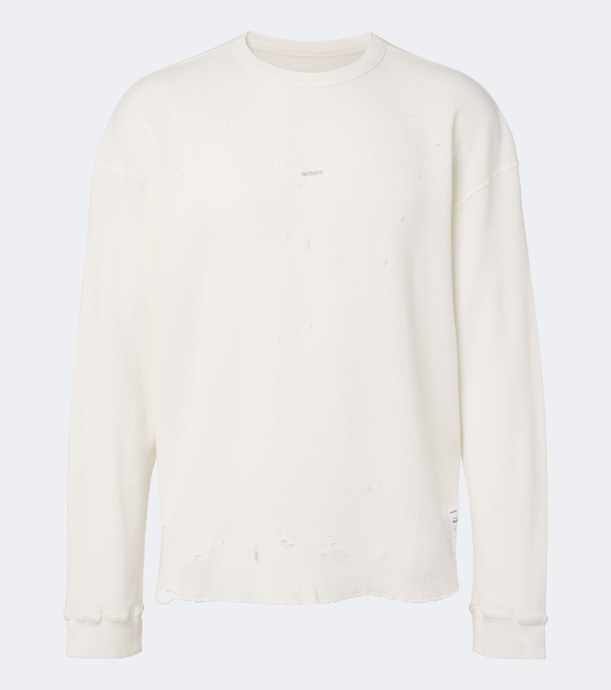 Satisfy Mothtech Cotton Jersey T-shirt In White