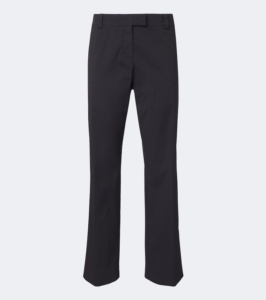Miu Miu Pantalon droit en coton mlang 1580$