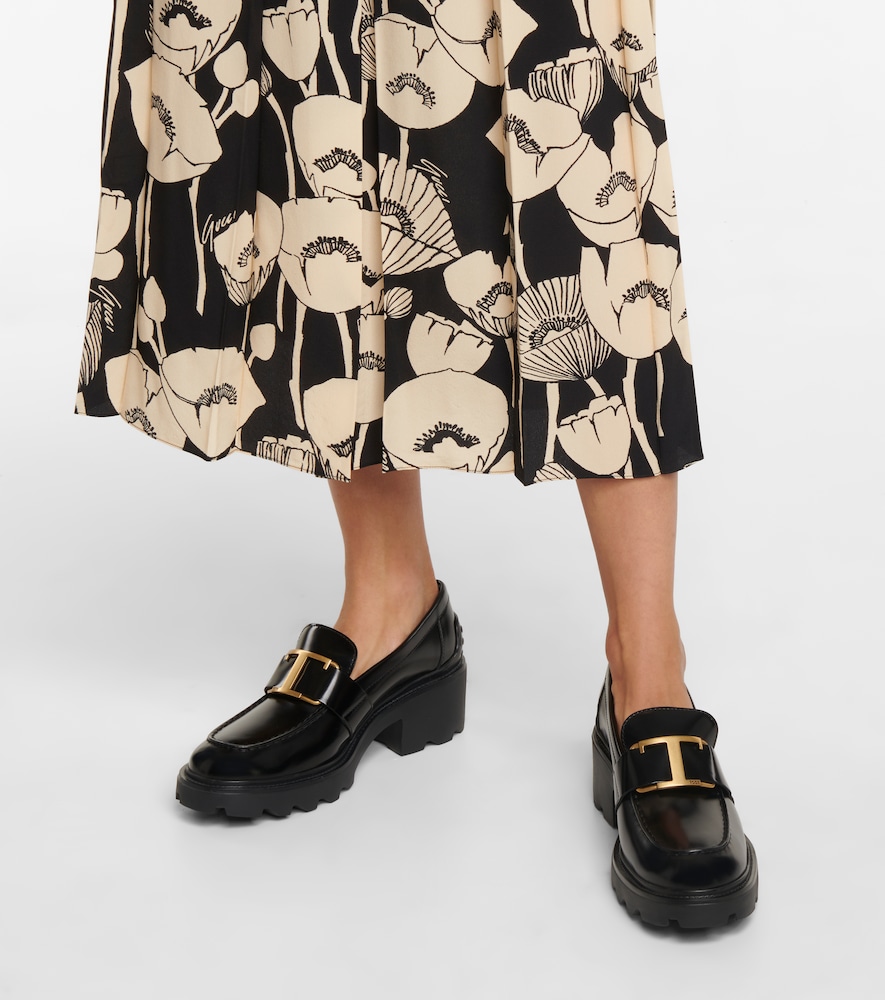  Tod's Tod's Plateau-loafers Aus Leder 