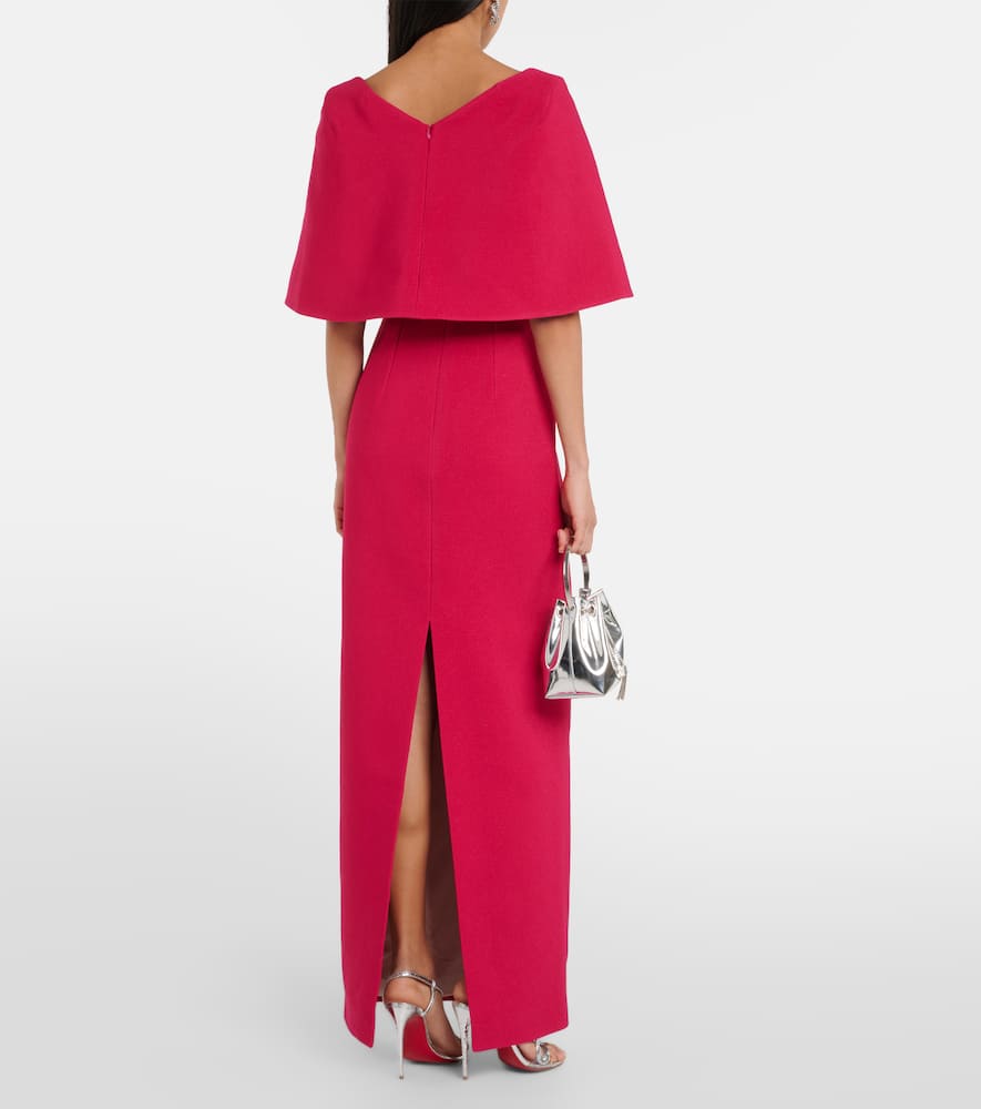 Shop Emilia Wickstead Dareen Gown In Pink