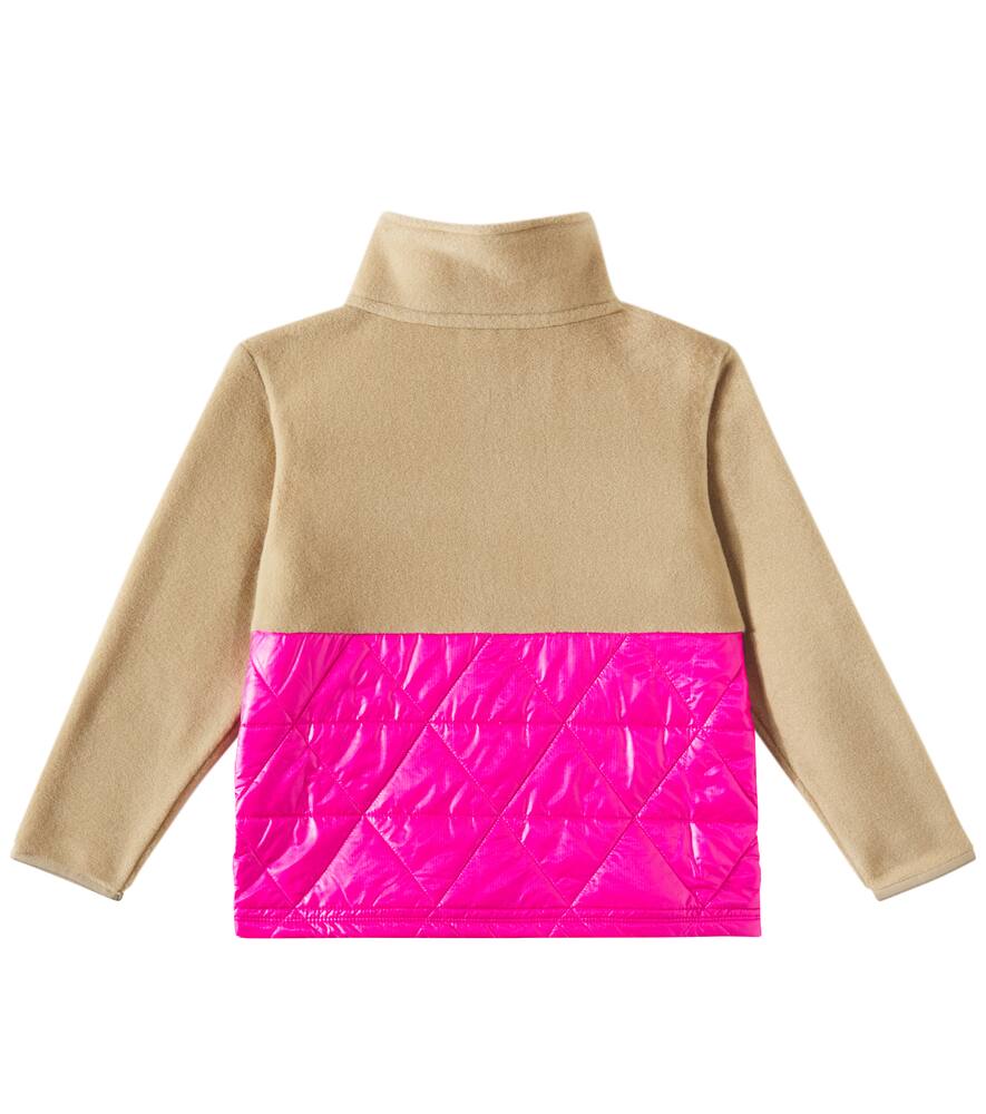 Bogner Ofelia Fleece Technical Jacket In Beige