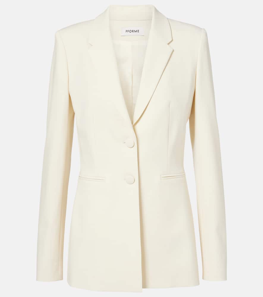 FFORME BENNET WOOL-BLEND CRÊPE BLAZER