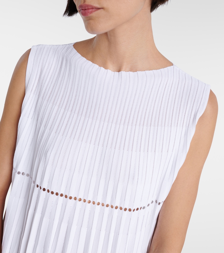  Alaia Alaïa Minikleid Aus Pointelle-strick 