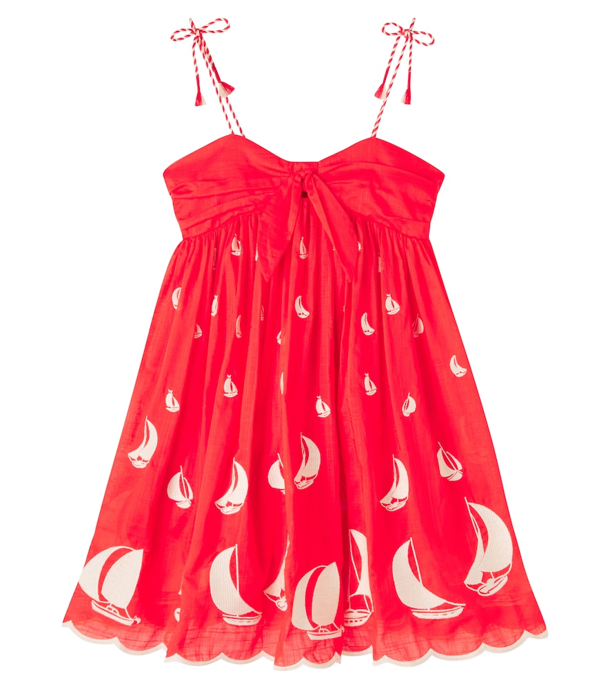 Zimmermann Kids Scarborough printed cotton dress　Zimmermann キッズ スカボロー プリント コットン ドレス Zimmermann