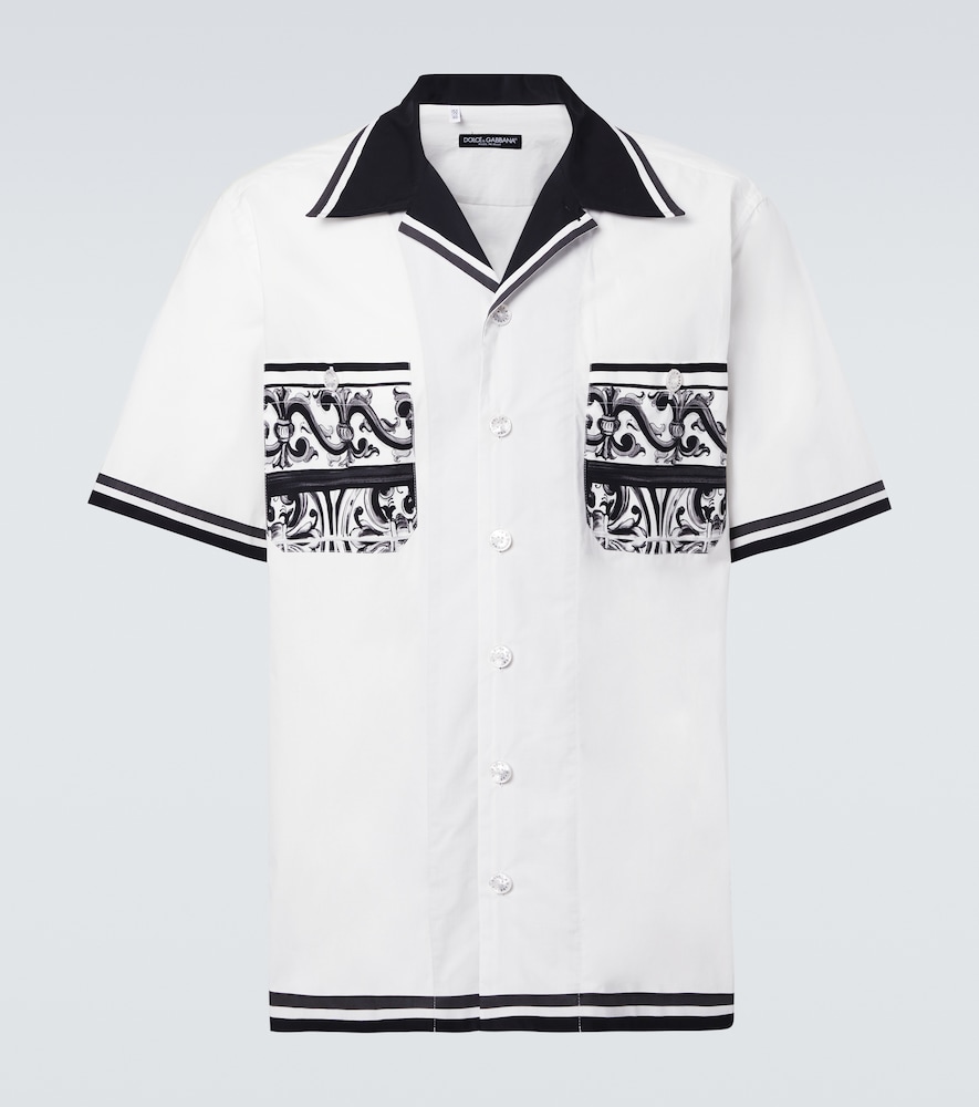Dolce & Gabbana Majolica printed cotton shirt