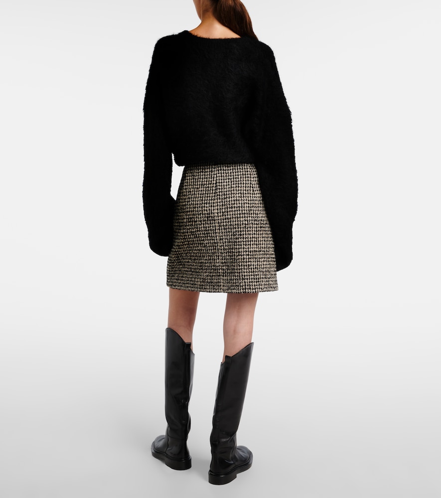  's Max Mara 's Max Mara Houndstooth Miniskirt 