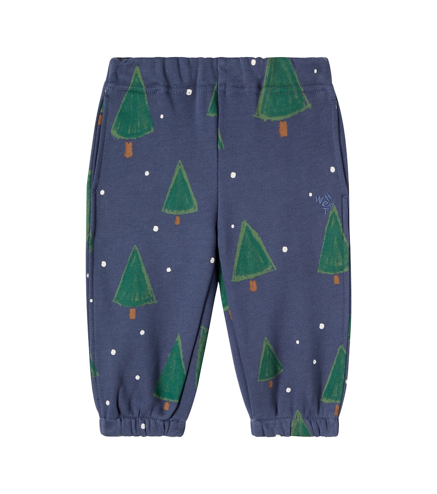 Wheat Baby Cass Printed Cotton Sweatpants In Multi