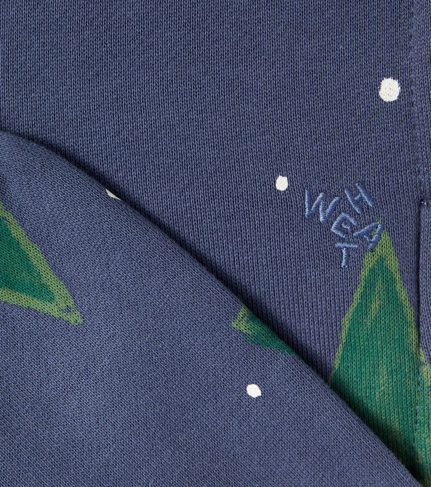 Wheat Baby Cass Printed Cotton Sweatpants In Multi
