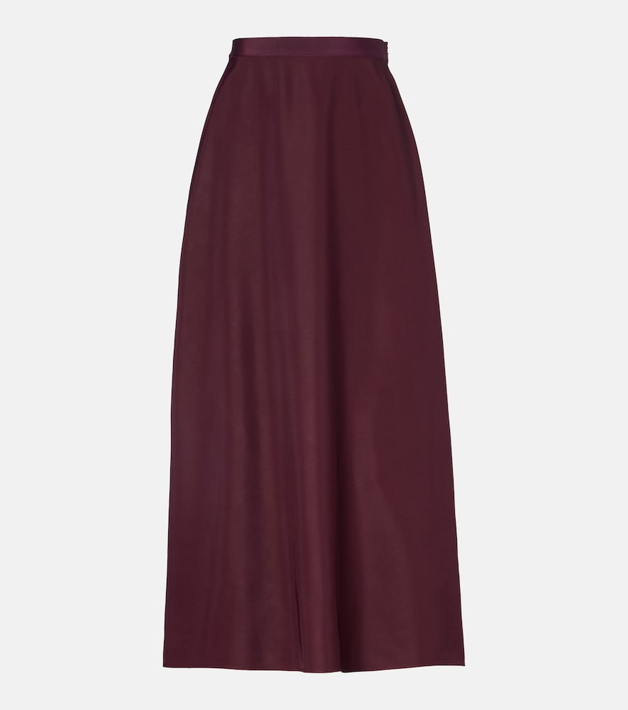 Fforme Carina satin maxi skirt