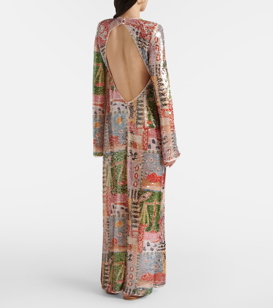  Alemais Alémais X Laurence Leenaert Robe Lumira Mit Pailletten 