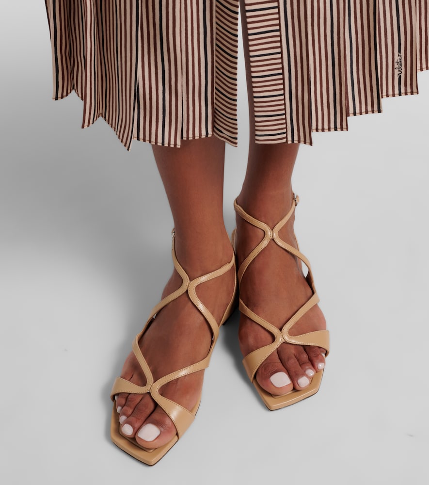 Jimmy Choo Ayla leather sandals