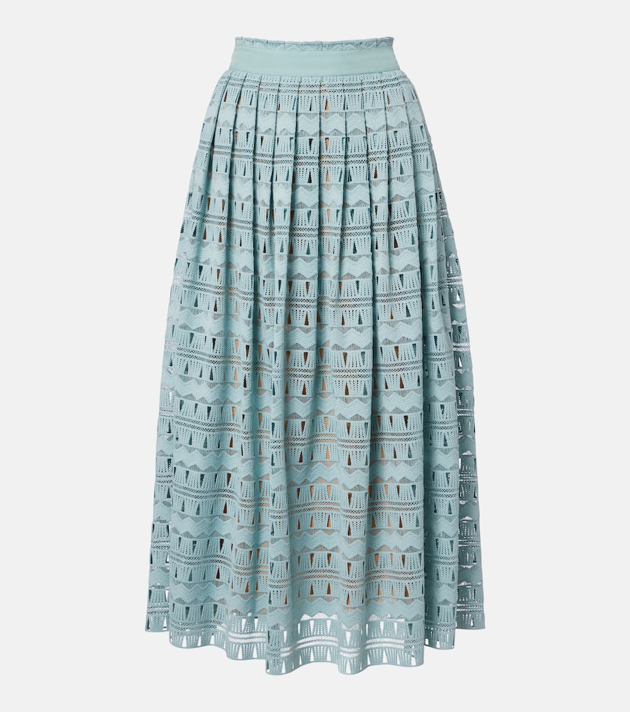 Elie Saab Knitted maxi skirt