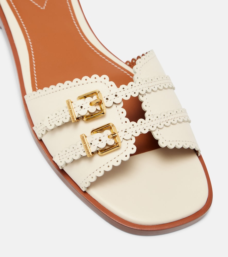  Zimmermann Zimmermann Goldie Leather Slides 