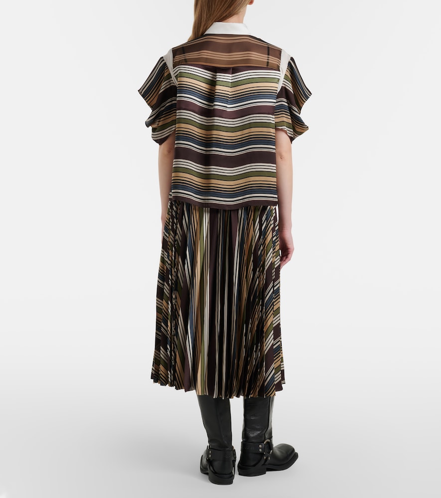Striped Midi