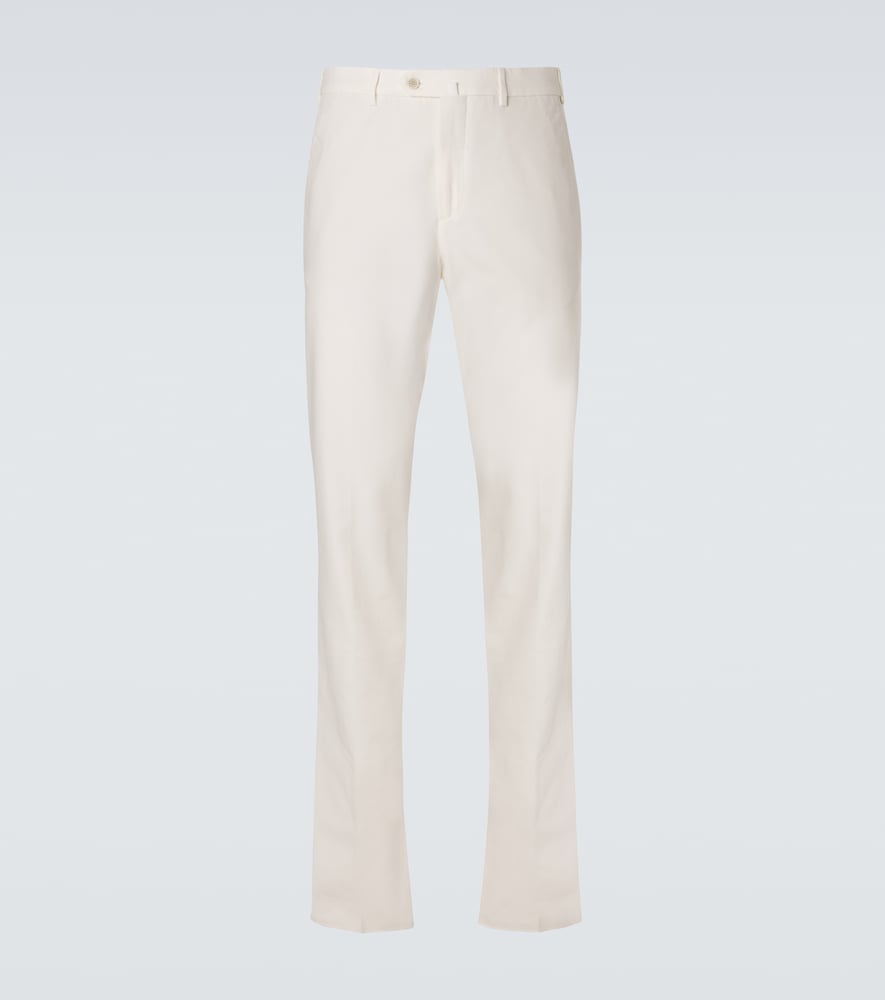 Loro Piana Loro Piana Carlo cotton-blend straight pants　Loro Piana Carlo コットンブレンド ストレート パンツ