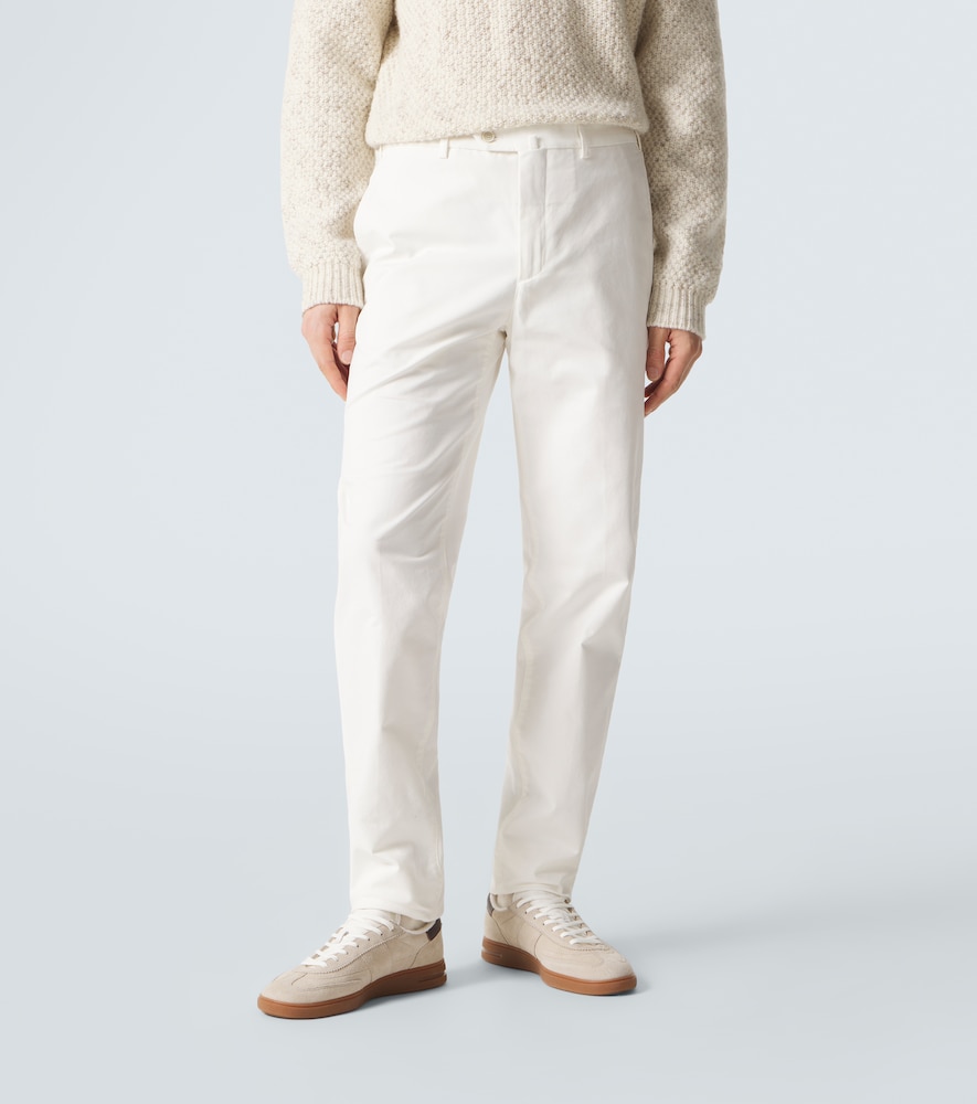  Loro Piana Loro Piana Gerade Hose Carlo Aus Einem Baumwollgemisch 