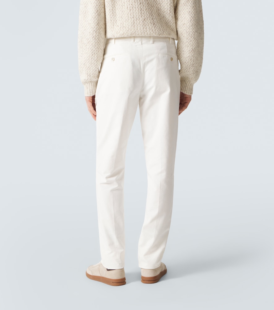  Loro Piana Loro Piana Gerade Hose Carlo Aus Einem Baumwollgemisch 