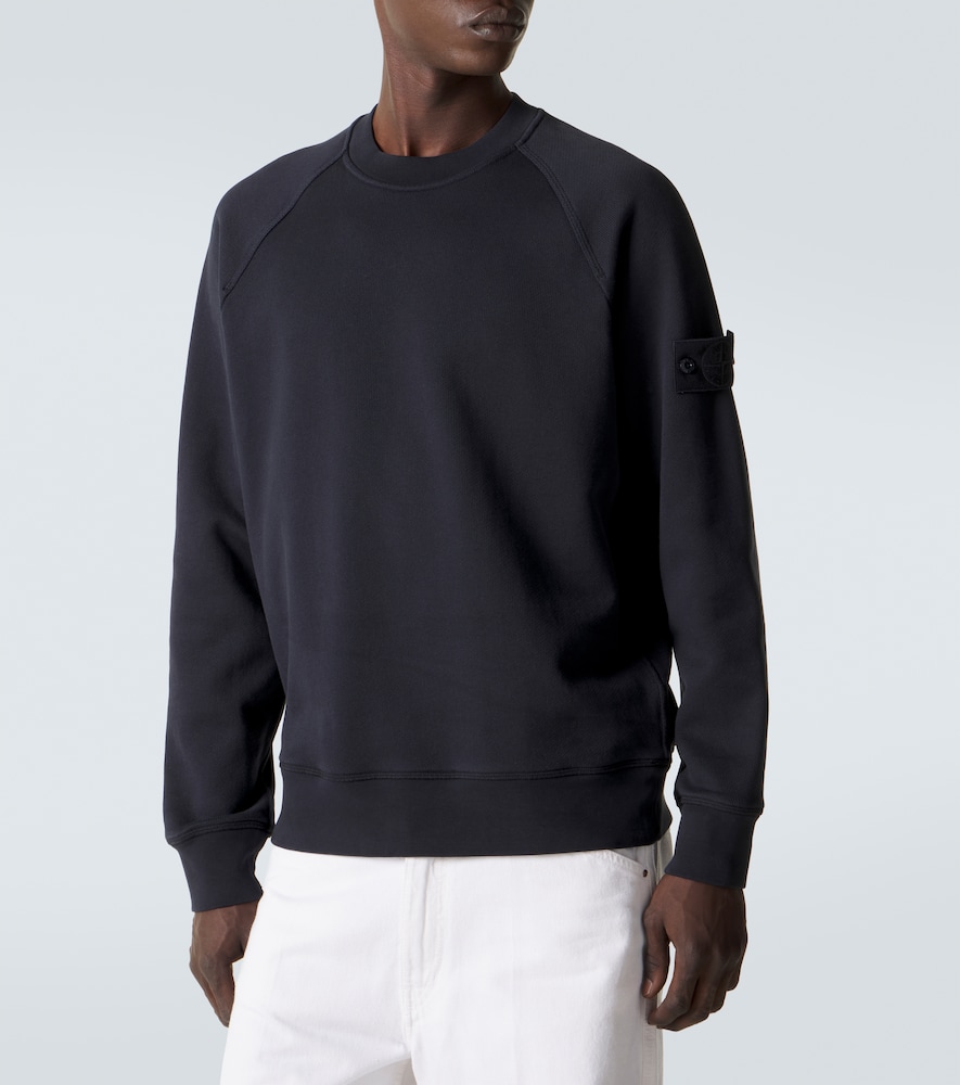  Stone Island Stone Island Sweatshirt Compass Aus Baumwoll-jersey 
