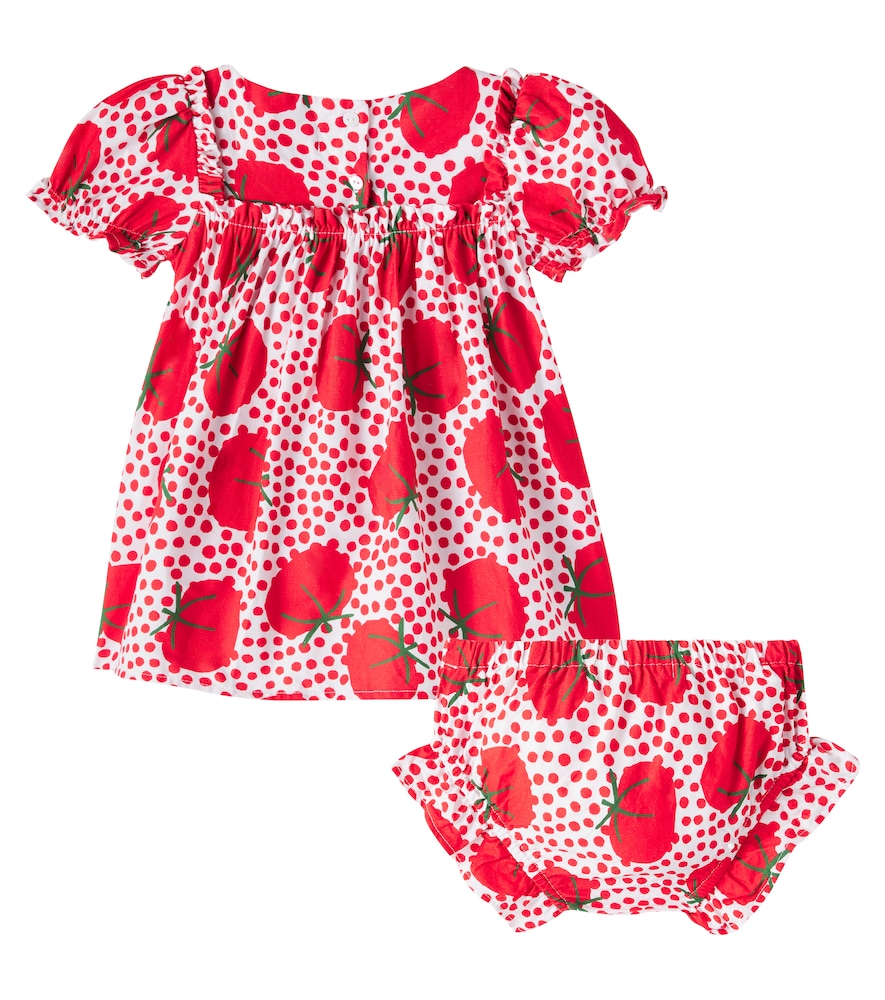  Fabula Fábula Baby Set Aus Kleid Und Höschen Aus Baumwolle 