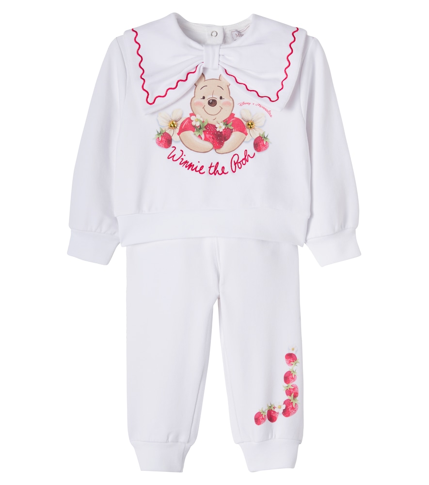 Monnalisa Multicoloured X Disneyâ® Baby Sweatshirt And Sweatpants Set M Size 18 - Mytheresa
