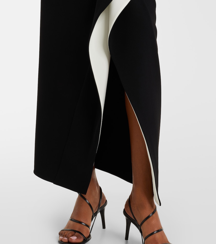  Proenza Schouler Proenza Schouler Cella Ruffled Crãªpe Maxi Skirt 