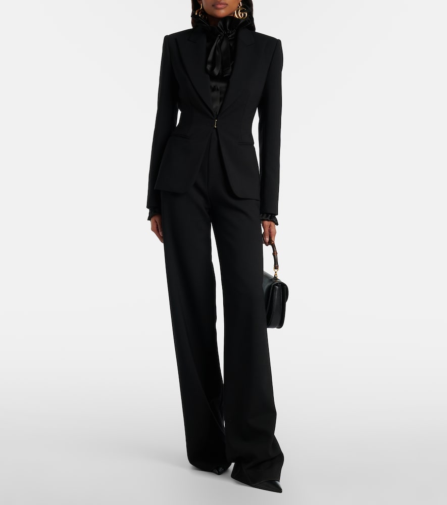Gucci Wool-blend straight pants