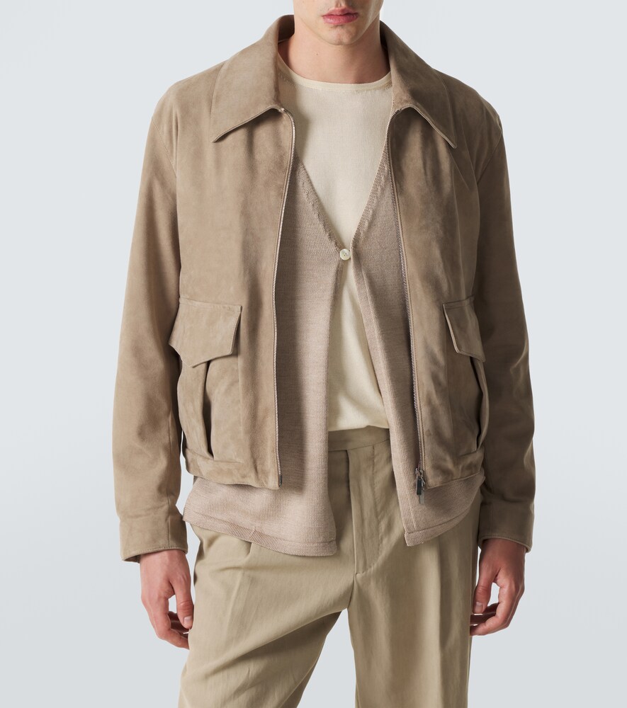  Stoffa Stòffa Jacke Aus Veloursleder 