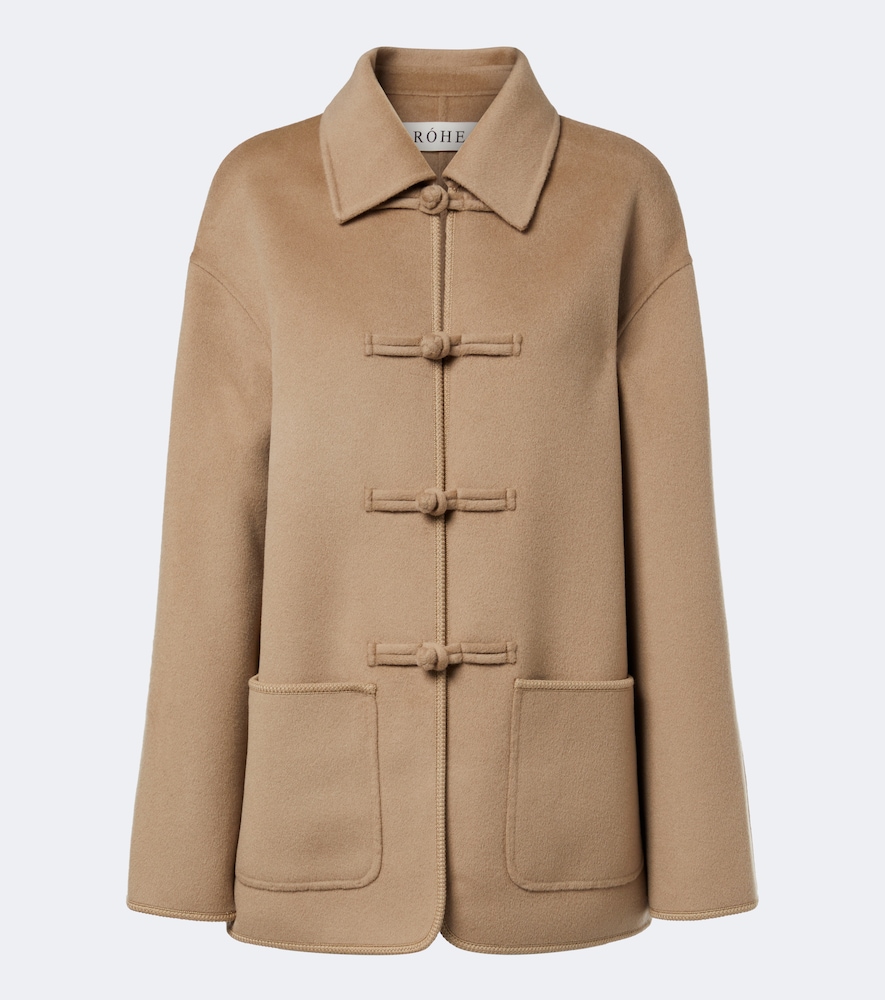 Rohe Women's Brown Wool And Cashmere Jacket UK Size 6 - Mytheresa