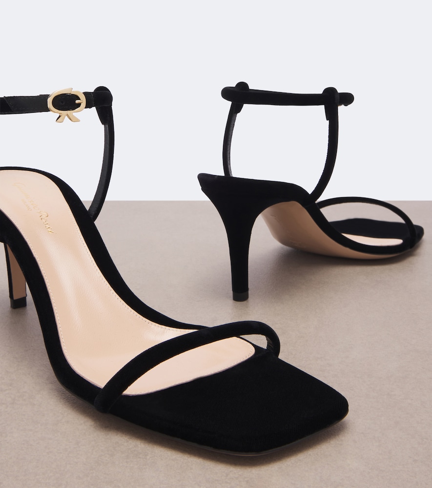 Velvet Sandals