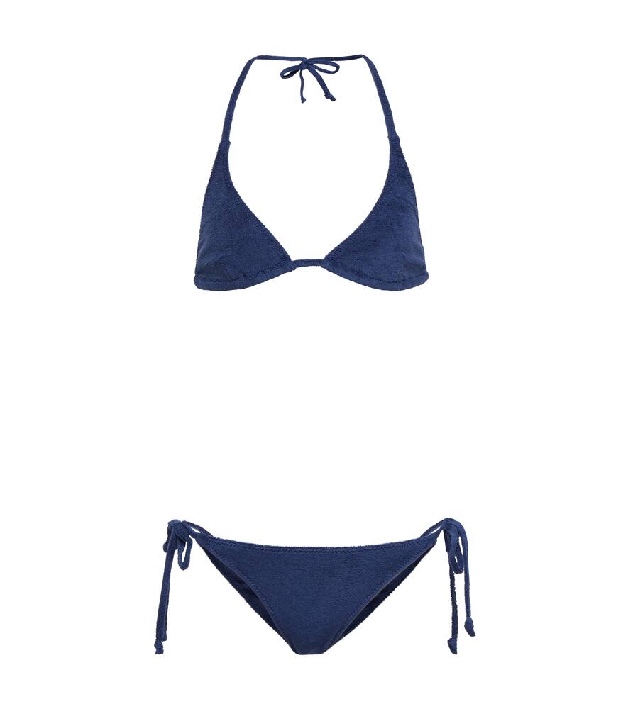Lisa Marie Fernandez Pamela cotton-blend terry bikini