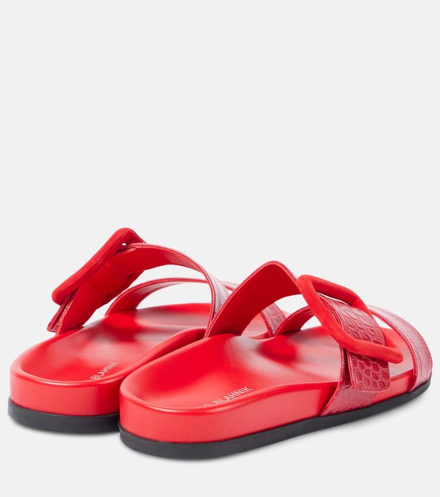 Mayfu Croc-Effect Sandals