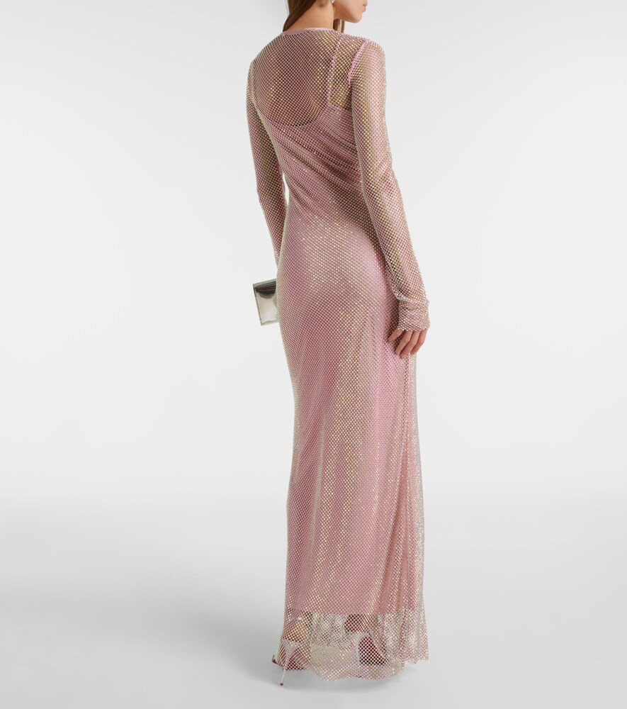  Sportmax Sportmax Embellished Mesh Gown 