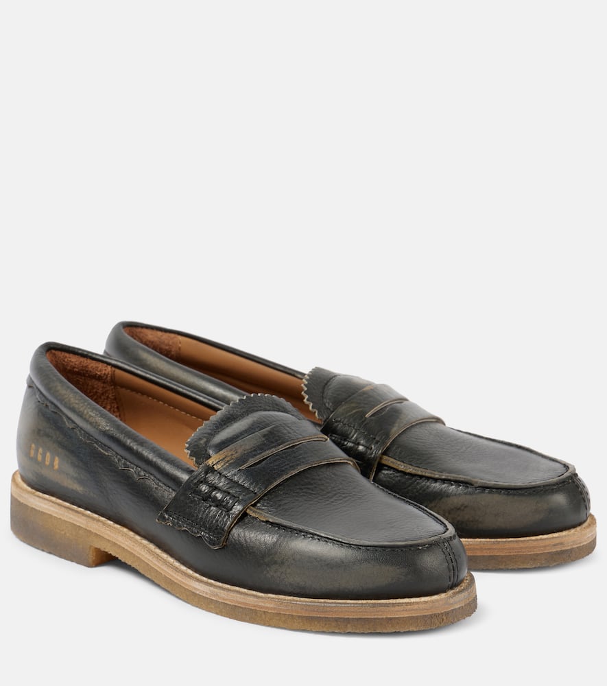 Jerry leather penny loafers