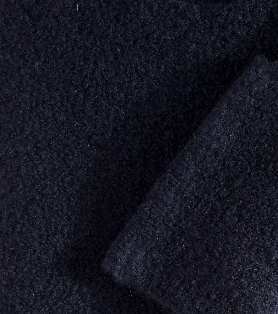 Il Gufo Alpaca-blend Sweater Vest In Blue