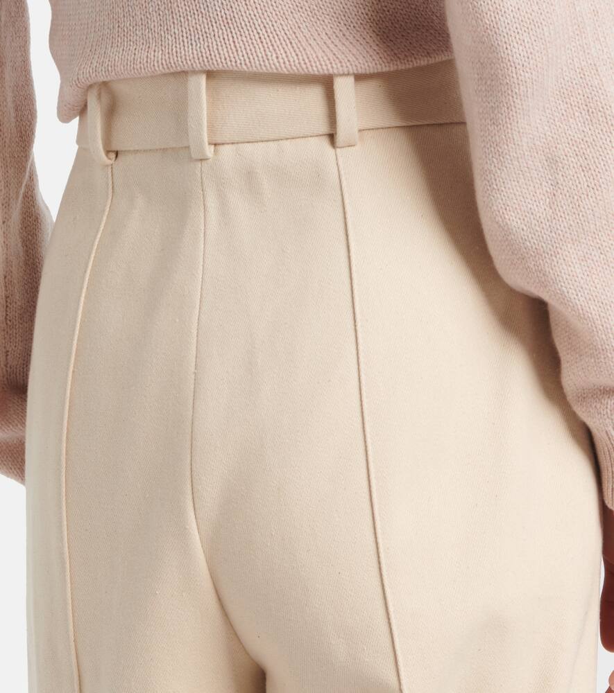 Loro Piana Dan Straight Jeans In Beige