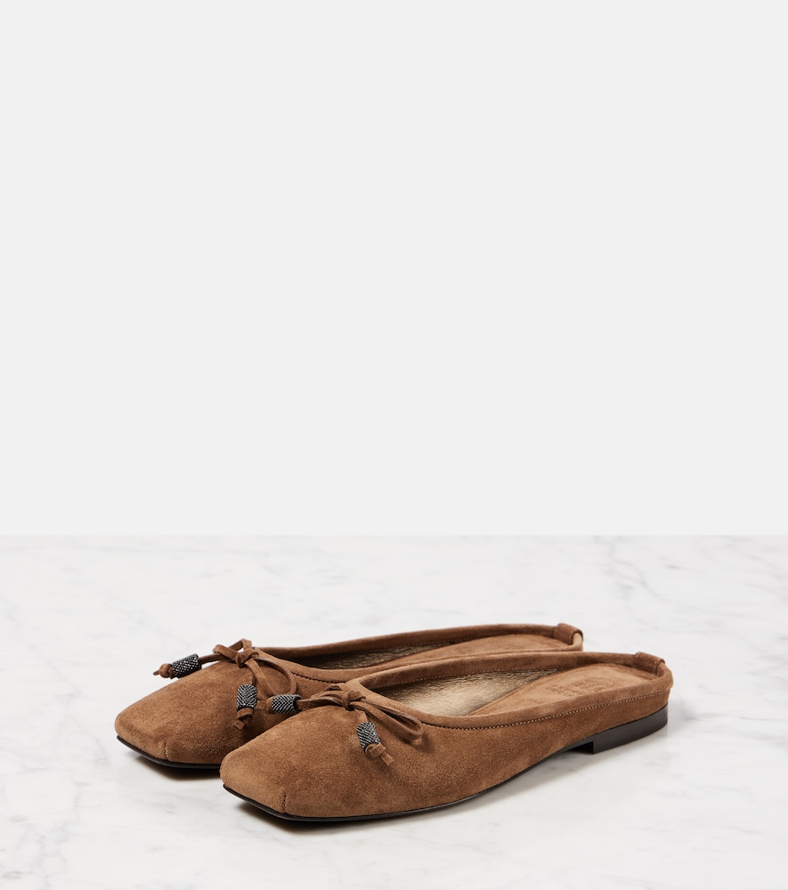 Monili Bow-Detail Mules