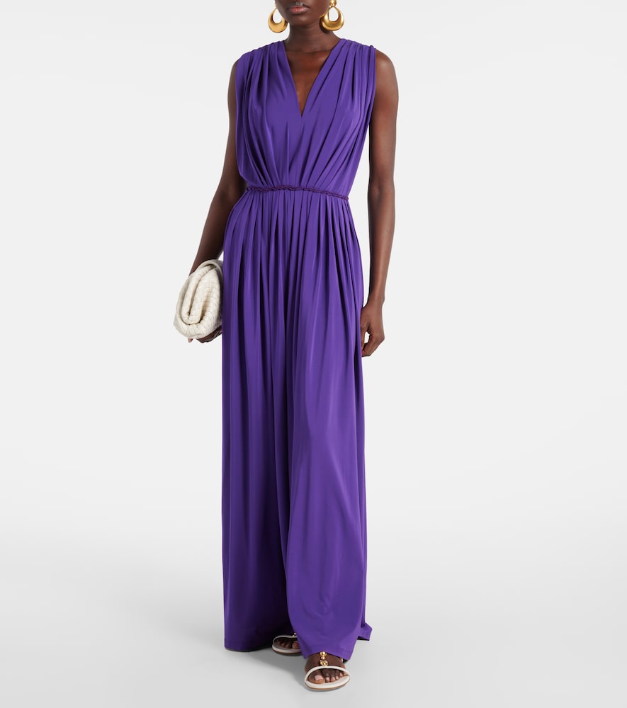  Max Mara Max Mara Maxikleid Walter Aus Jersey 