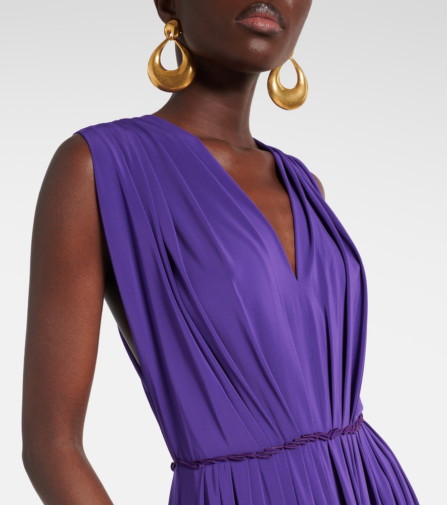  Max Mara Max Mara Maxikleid Walter Aus Jersey 