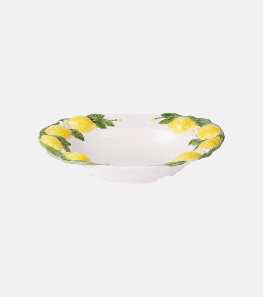 LES-OTTOMANS LEMON CERAMIC PLATTER