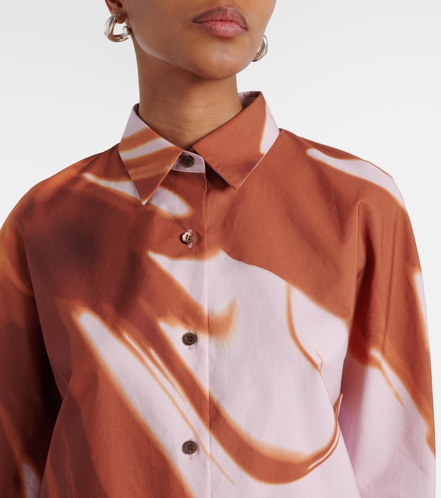  Dries Van Noten Dries Van Noten Bedrucktes Hemd Aus Baumwolle 