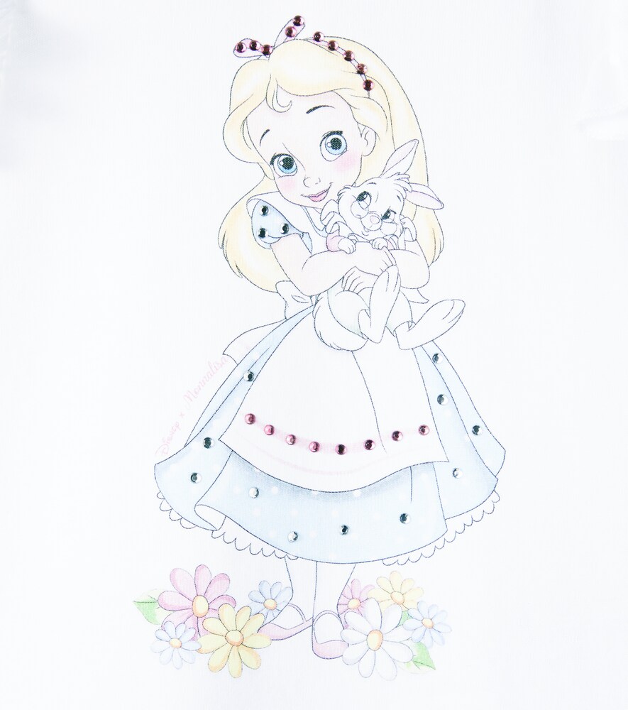  Monnalisa Monnalisa X Disney® Baby Kleid Mit Tüll Und Kristallen 
