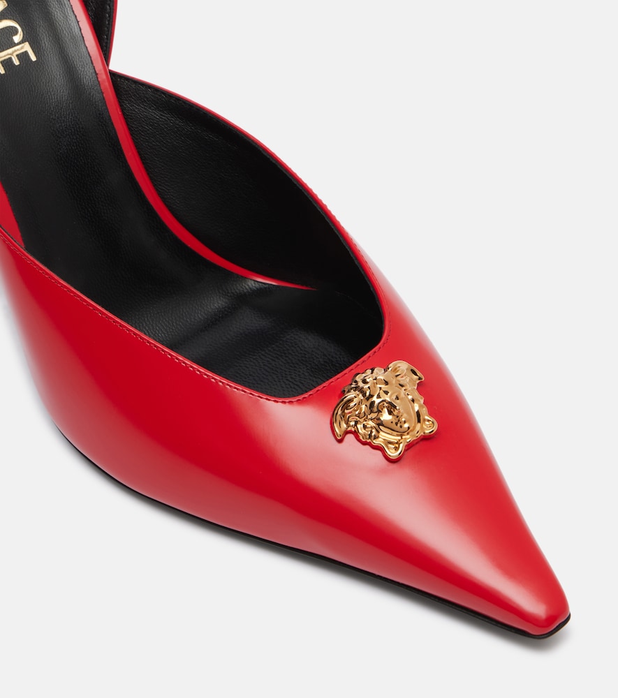  Versace Versace Slingback-pumps La Medusa 85 Aus Lackleder 