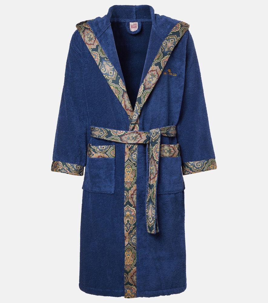 ETRO Etro Paisley cotton terry bathrobe　Etro ペイズリー コットン テリー バスローブ