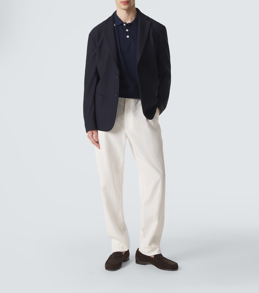  Giorgio Armani Giorgio Armani Polohemd Aus Baumwoll-piqué 