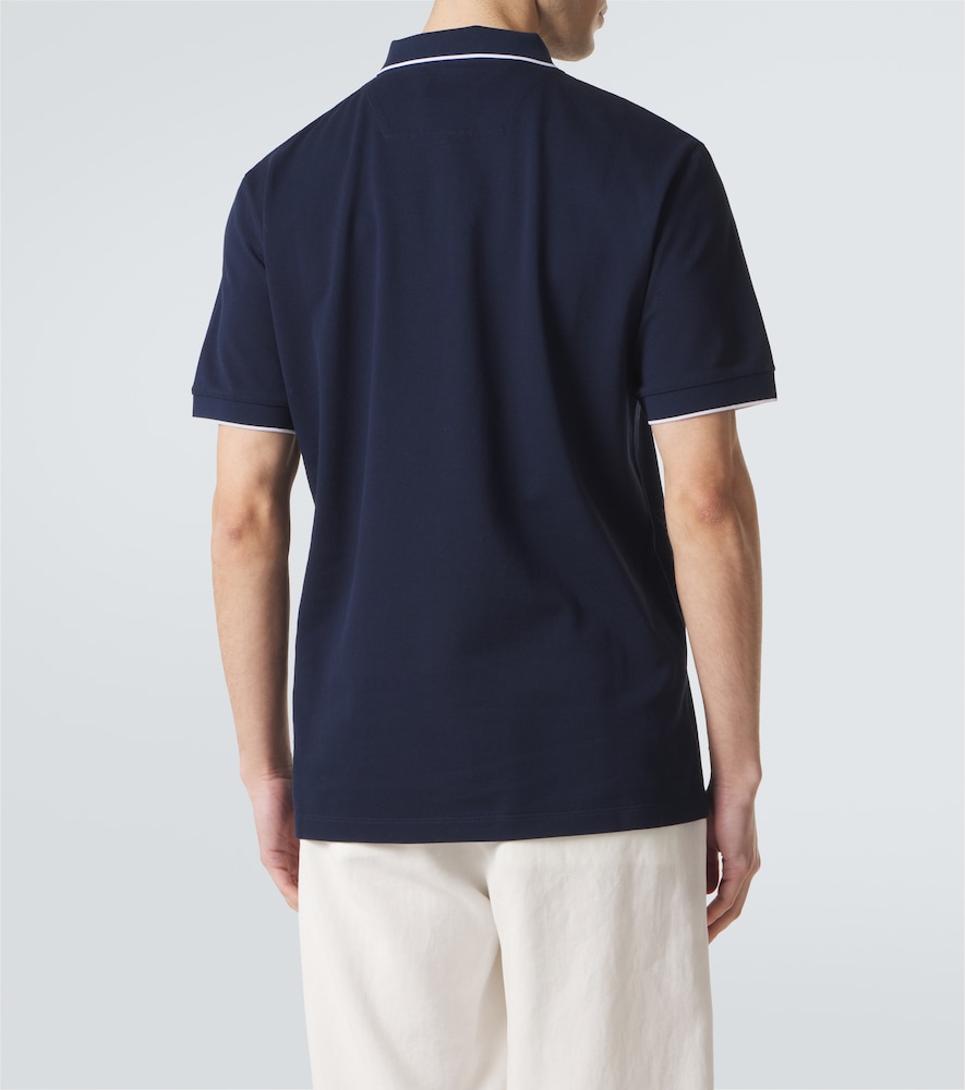  Giorgio Armani Giorgio Armani Polohemd Aus Baumwoll-piqué 